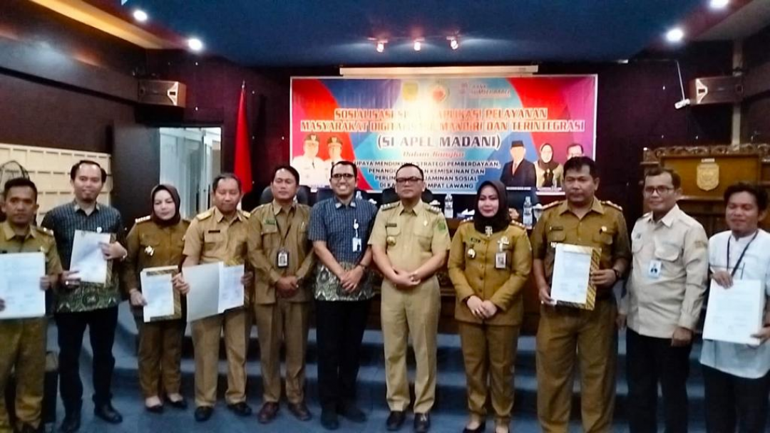 Sosialisasi & Launching Siapel Madani Empat Lawang